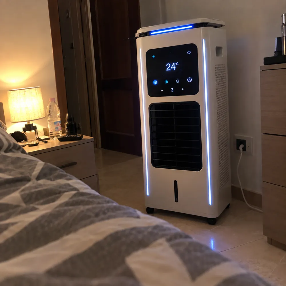Klimagerät im Schlafzimmer